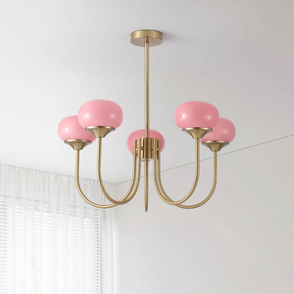 Marshmallow Crown Chandelier