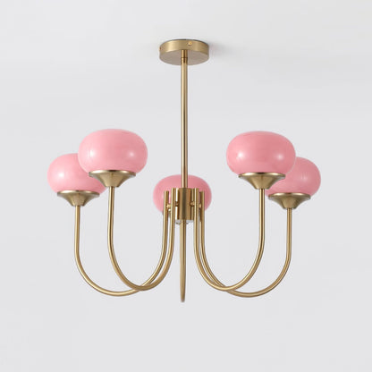 Marshmallow Crown Chandelier