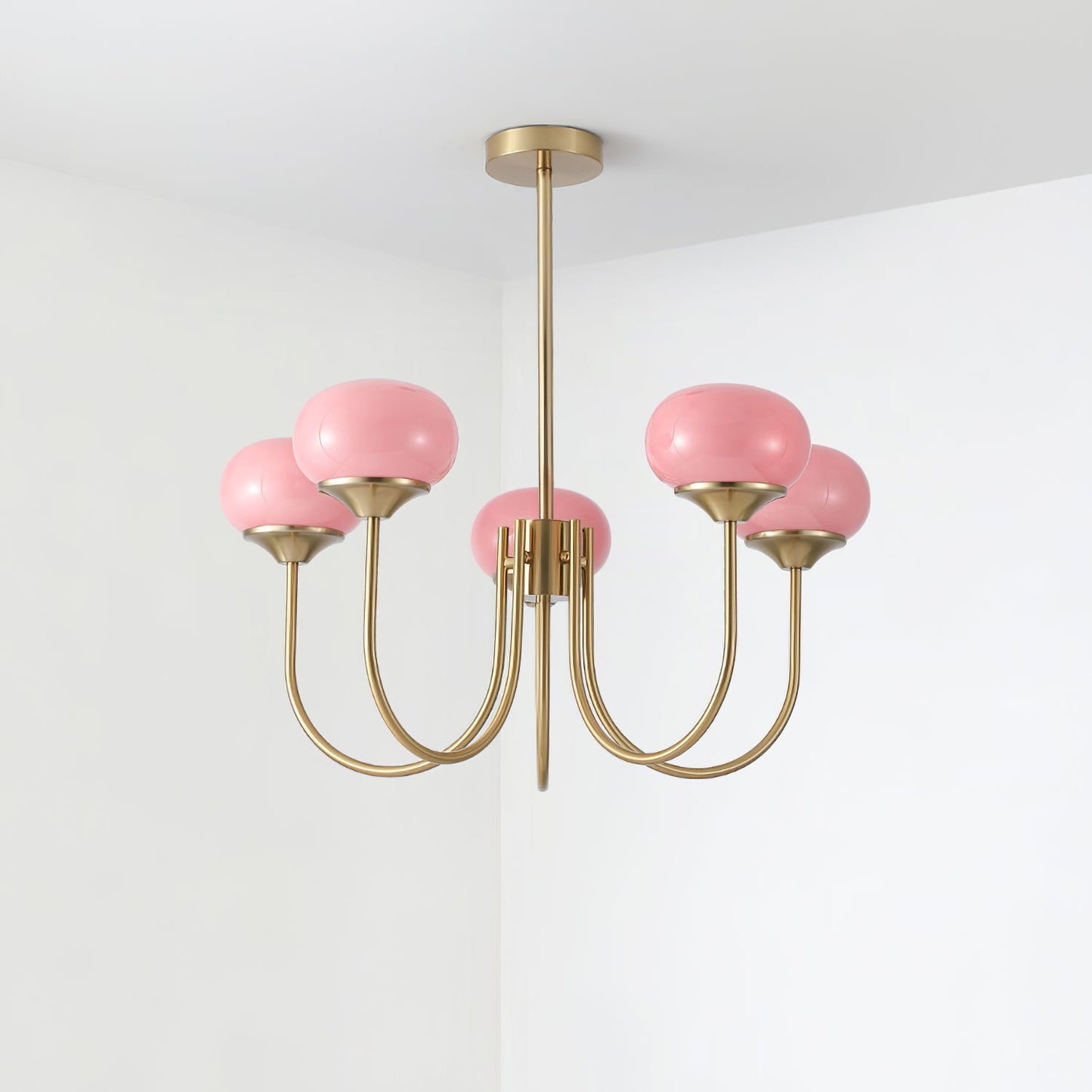 Marshmallow Crown Chandelier