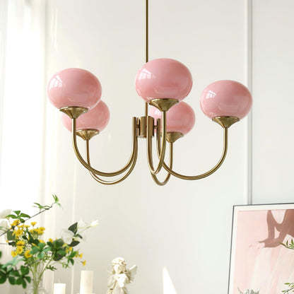 Marshmallow Crown Chandelier