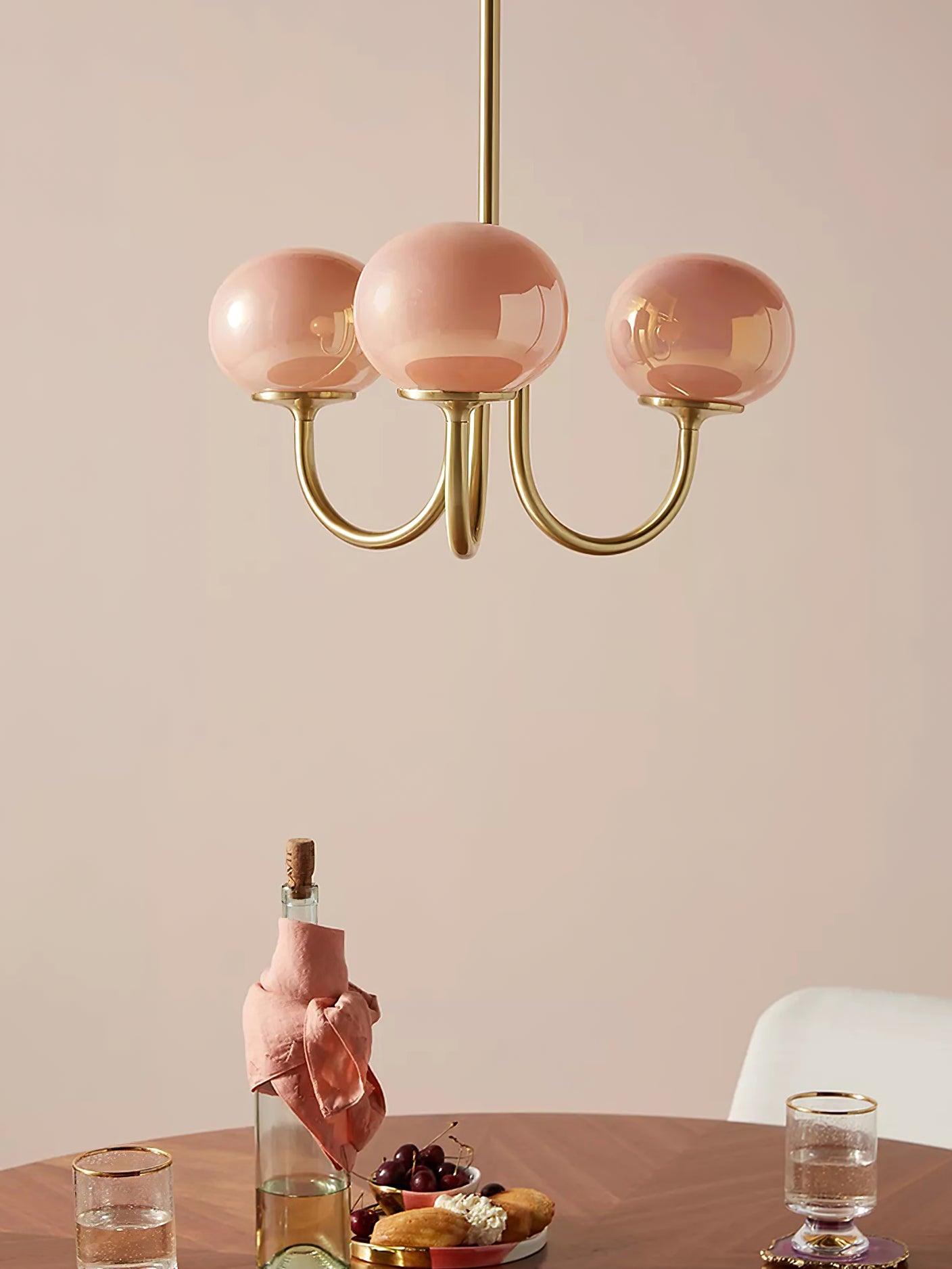 Marshmallow Crown Chandelier