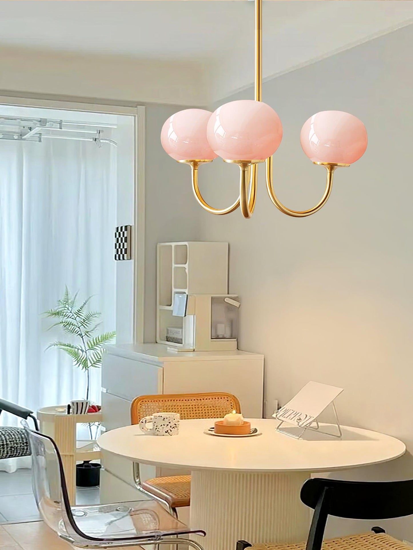 Marshmallow Crown Chandelier