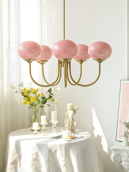 Marshmallow Crown Chandelier