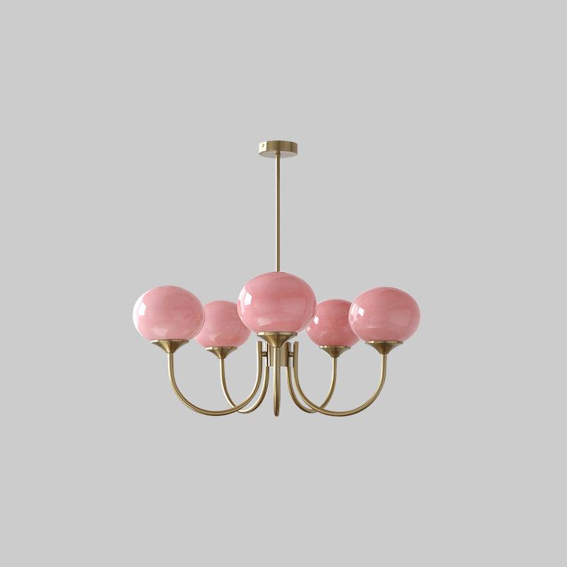 Marshmallow Crown Chandelier