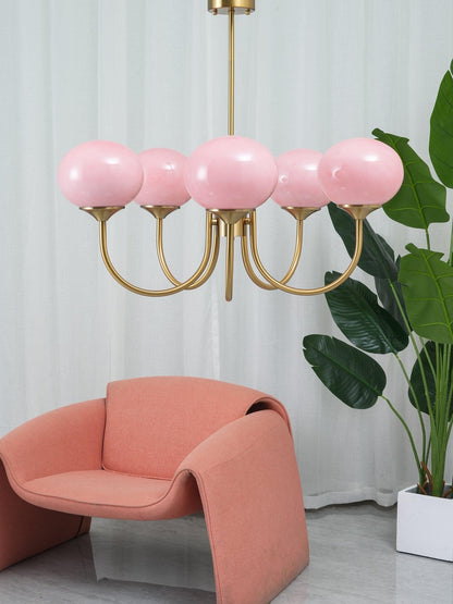 Marshmallow Crown Chandelier