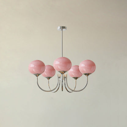 Marshmallow Crown Chandelier