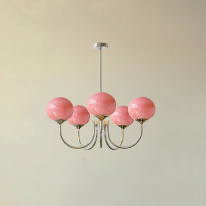 Marshmallow Crown Chandelier