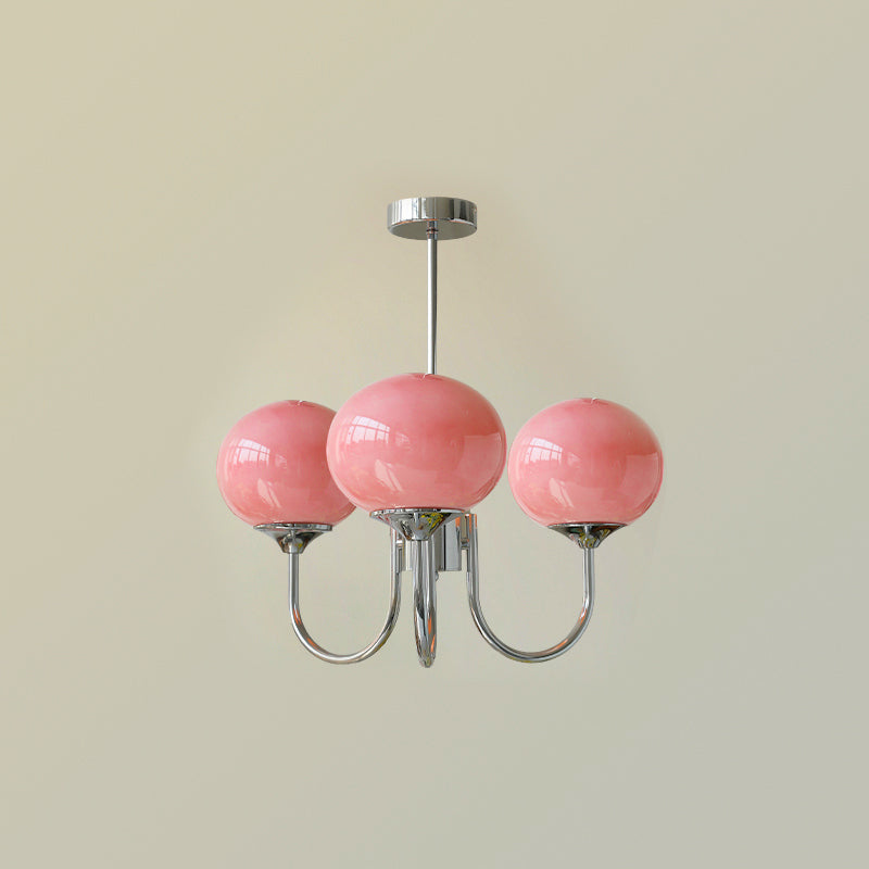 Marshmallow Crown Chandelier