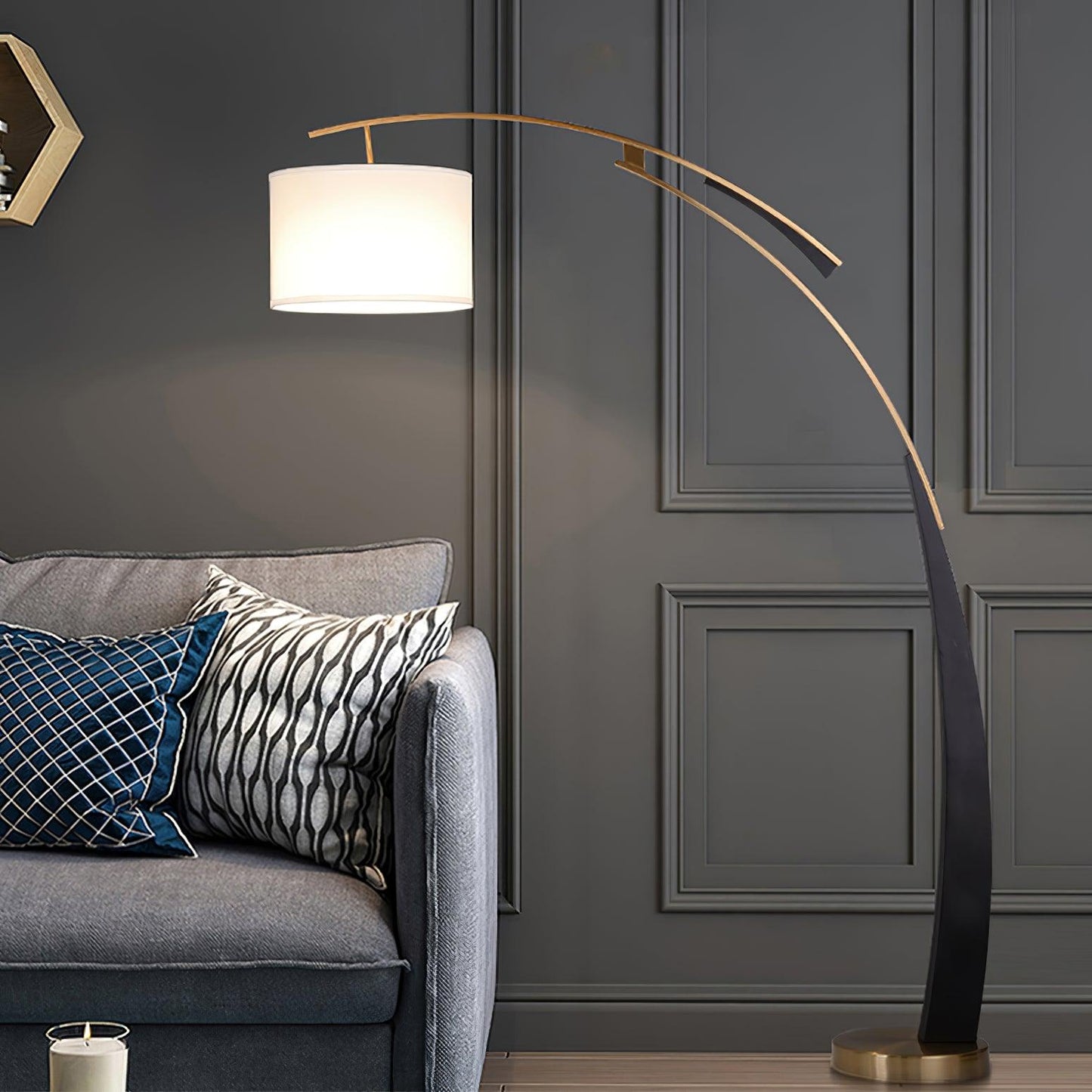 Matterhorn Arc Torchiere Lamp Floor Lamp