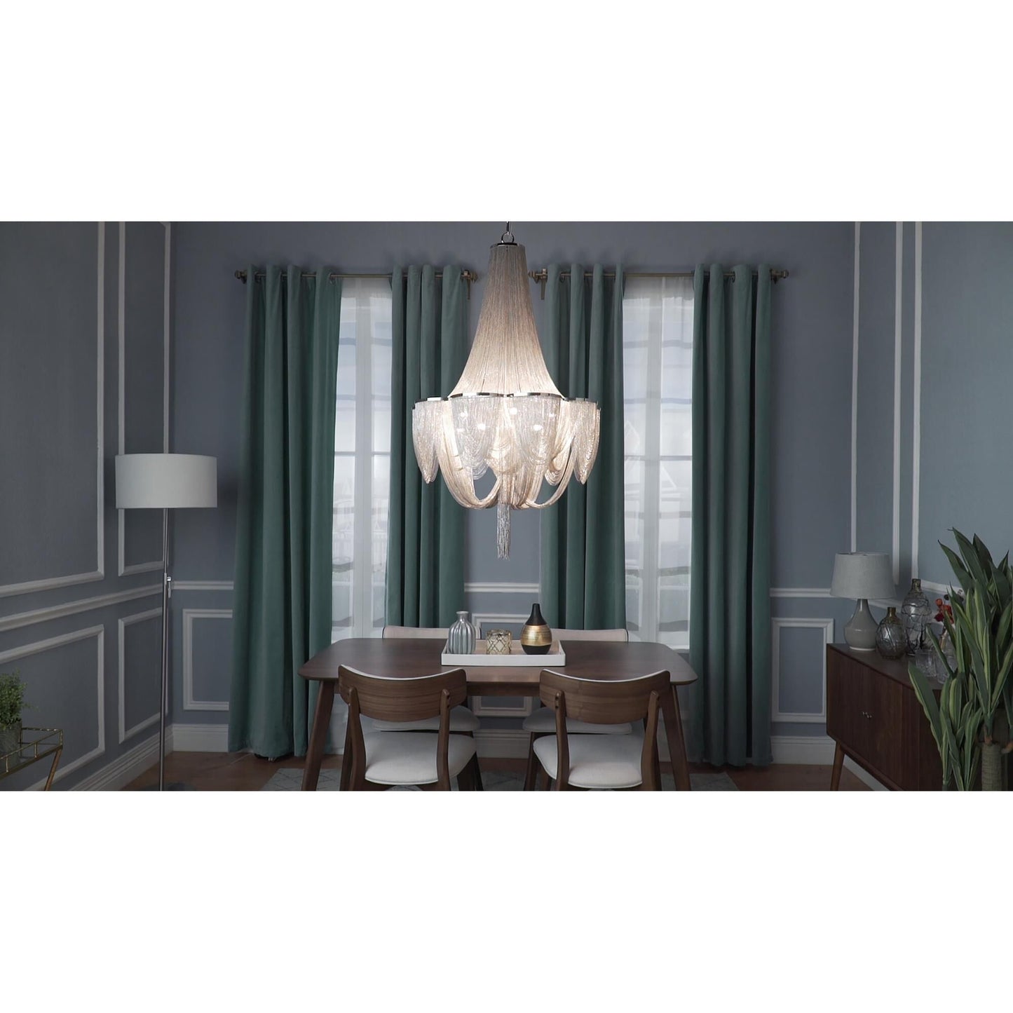 Maxim Lighting Chantilly 22 Inch 10 Light Mini Chandelier Cp33694