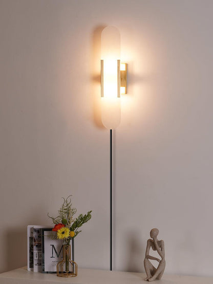 Melange Elongated Plug-in Lamp bracket Sconce