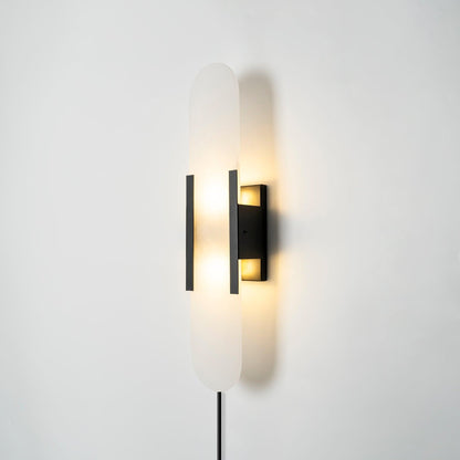 Melange Elongated Plug-in Lamp bracket Sconce