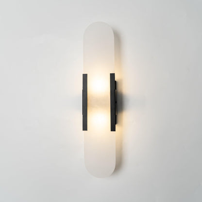 Melange Elongated Alabaster Wall sconce Wall Lamp