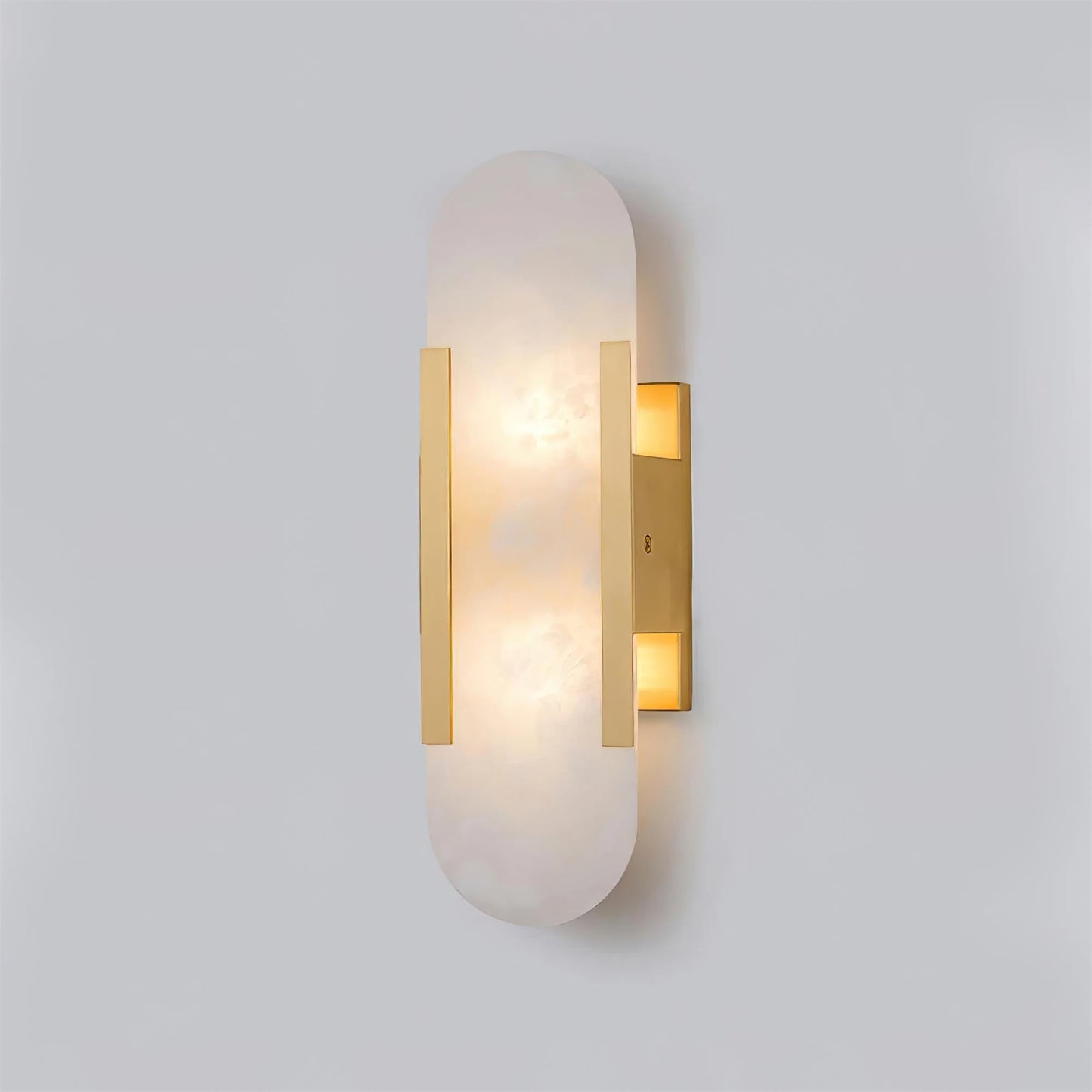 Melange Elongated Alabaster Wall sconce Wall Lamp