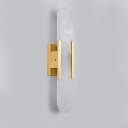 Melange Elongated Alabaster Wall sconce Wall Lamp