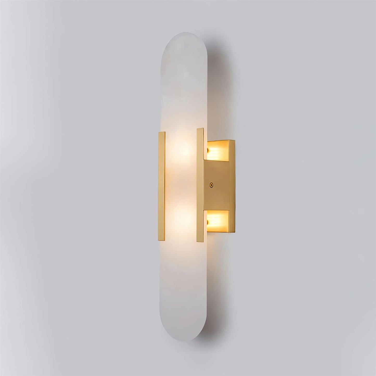 Melange Elongated Alabaster Wall sconce Wall Lamp