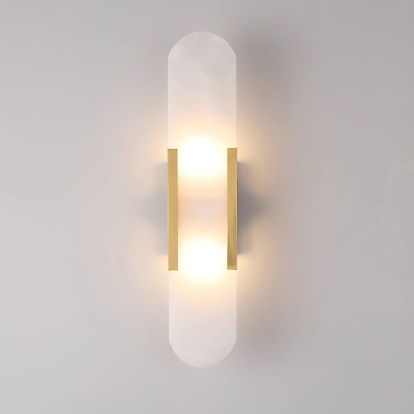 Melange Elongated Alabaster Wall sconce Wall Lamp