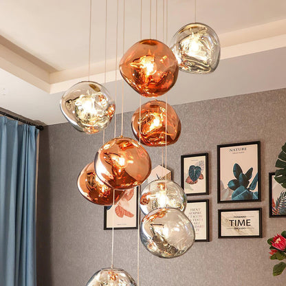 Multi Lava Round Houselight Pendant Lamp