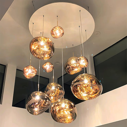 Multi Lava Round Houselight Pendant Lamp