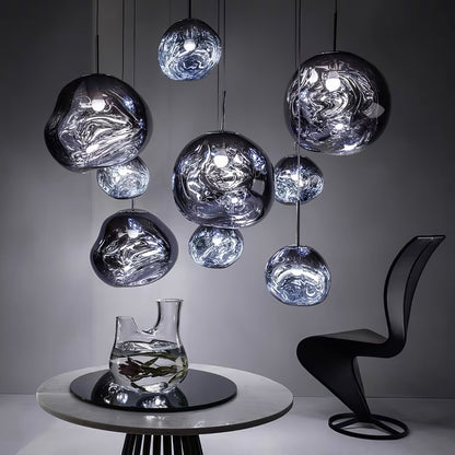 Multi Lava Round Houselight Pendant Lamp