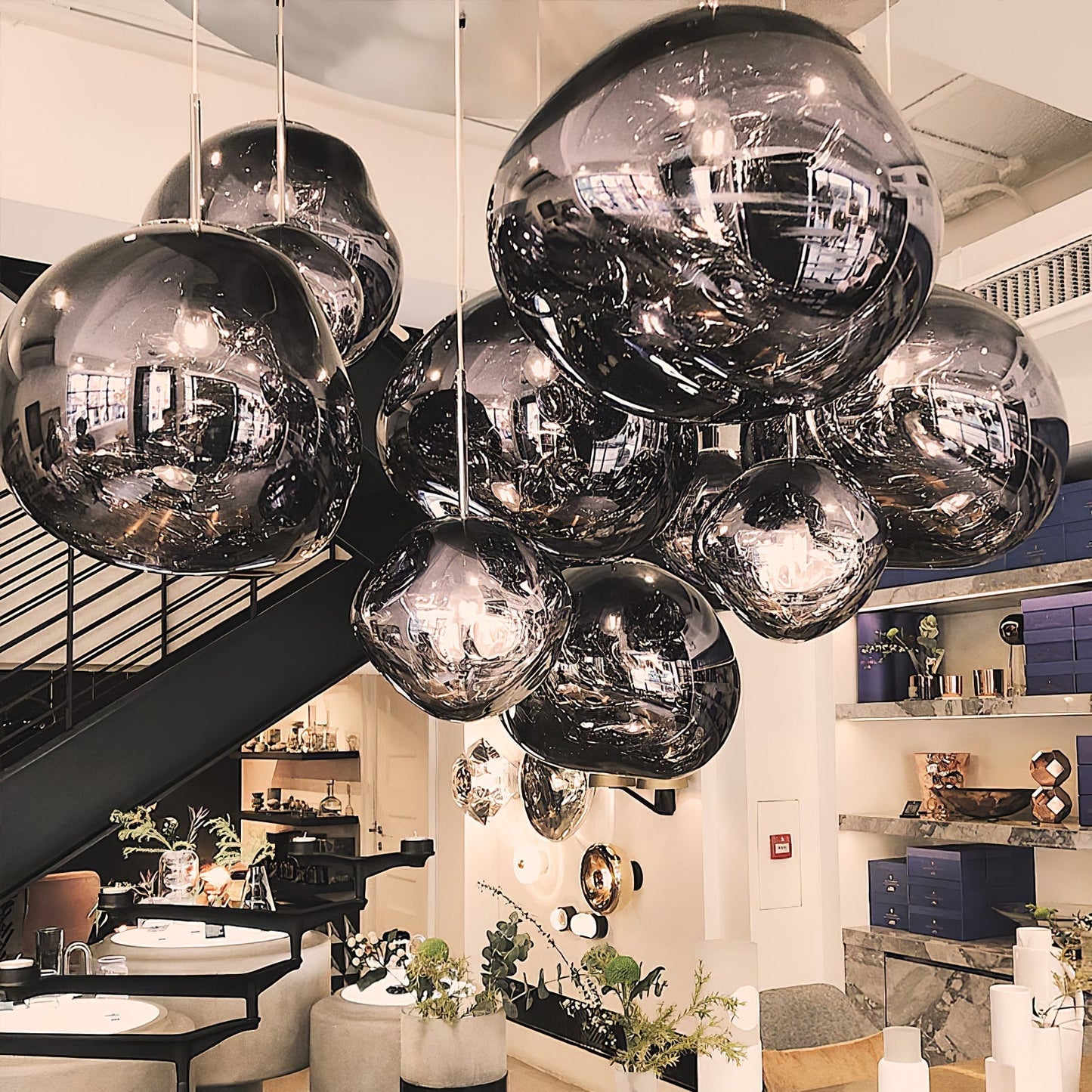 Multi Lava Round Houselight Pendant Lamp