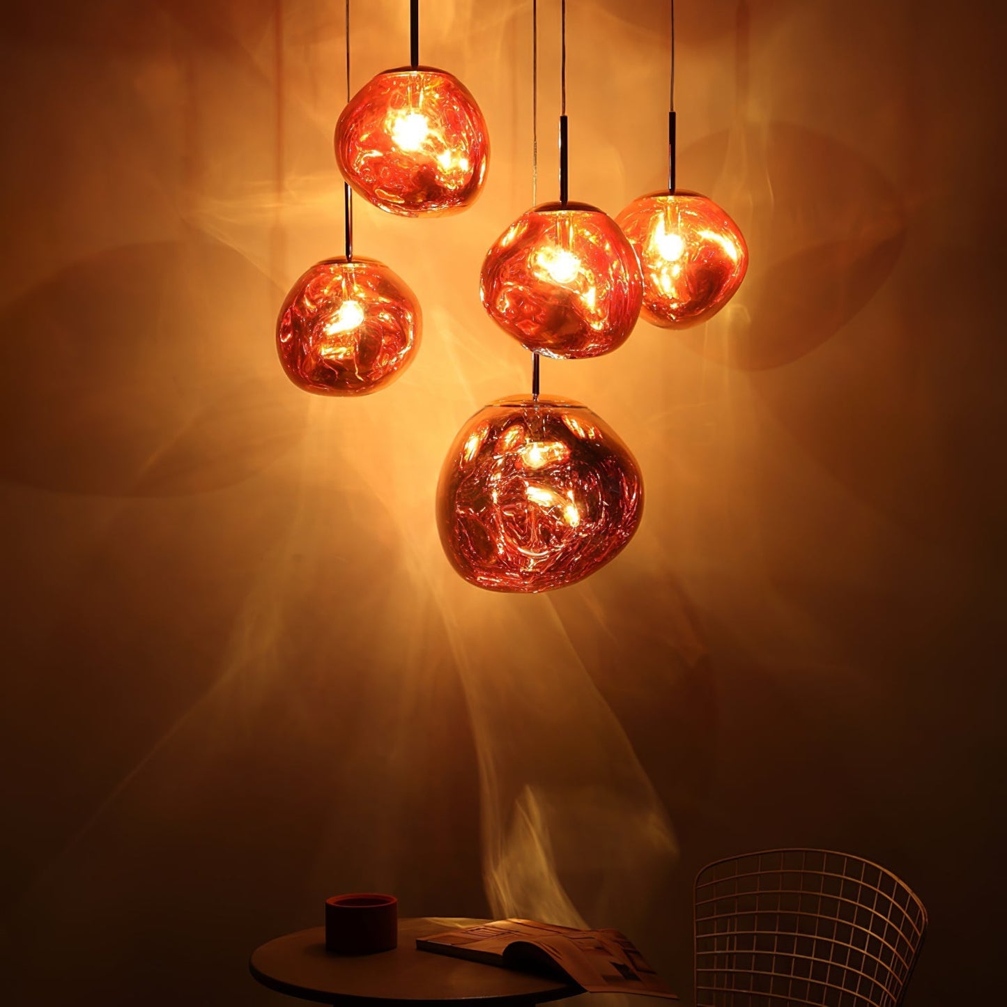 Multi Lava Round Houselight Pendant Lamp