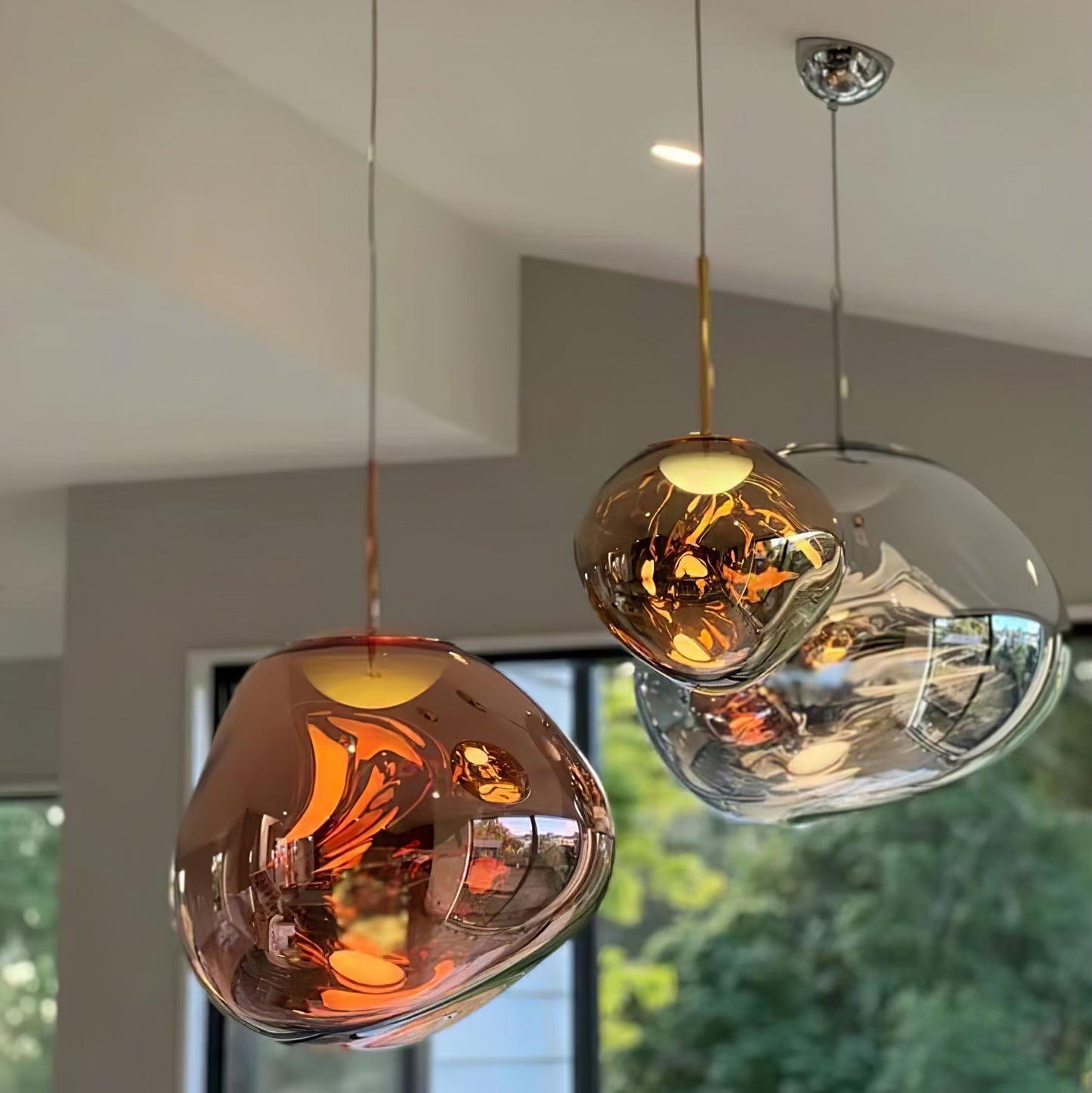 Multi Lava Round Houselight Pendant Lamp