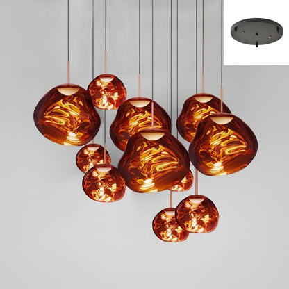 Multi Lava Round Houselight Pendant Lamp