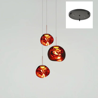 Multi Lava Round Houselight Pendant Lamp