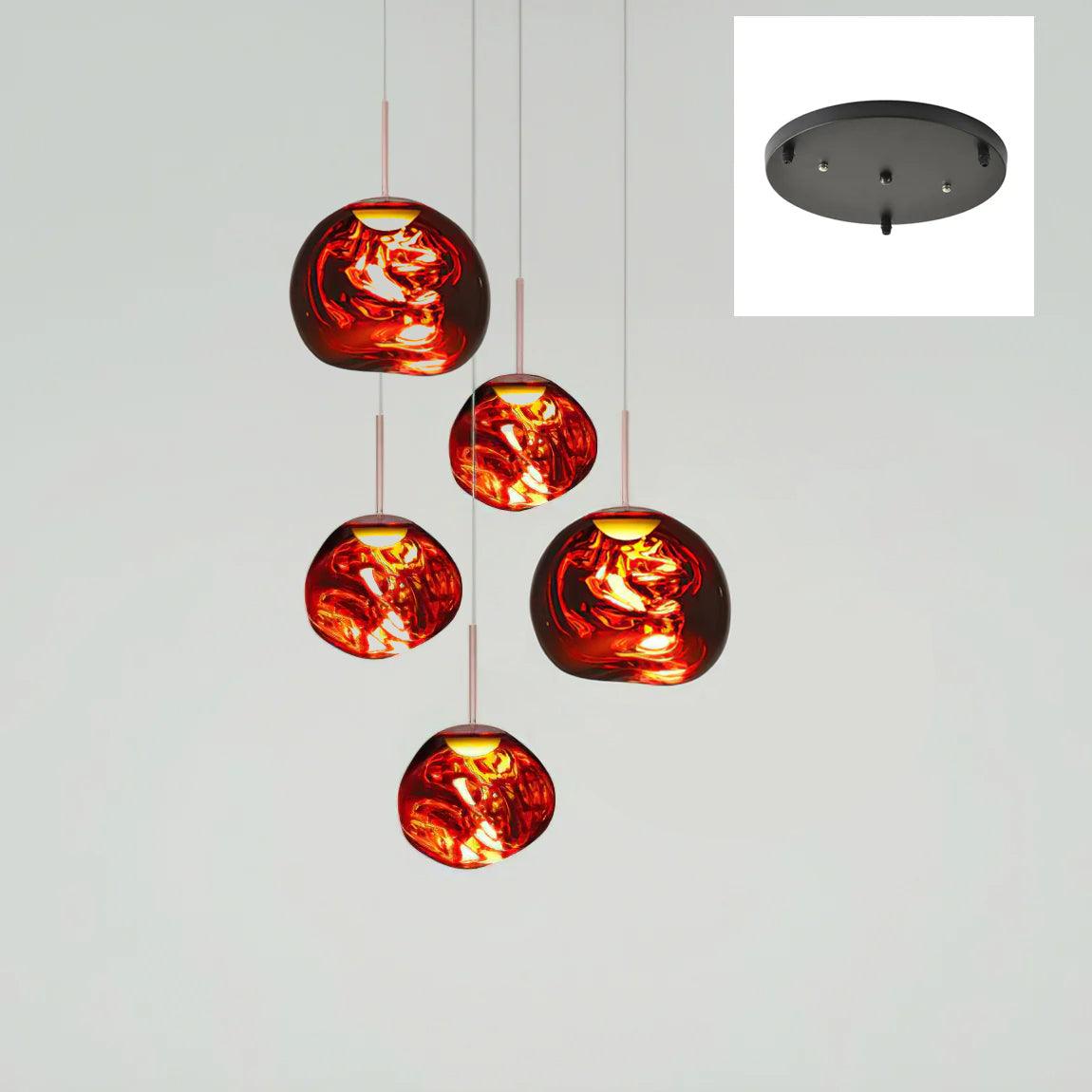 Multi Lava Round Houselight Pendant Lamp