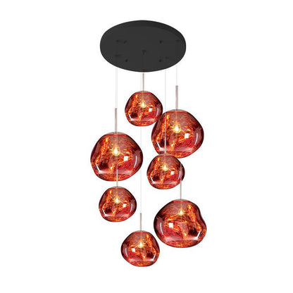 Multi Lava Round Houselight Pendant Lamp