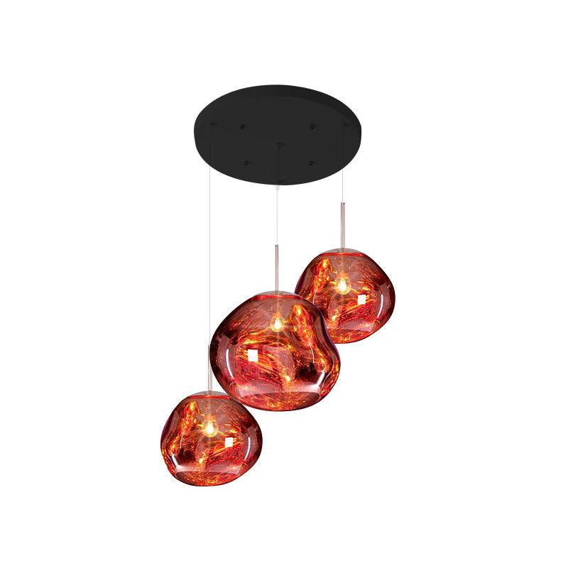 Multi Lava Round Houselight Pendant Lamp