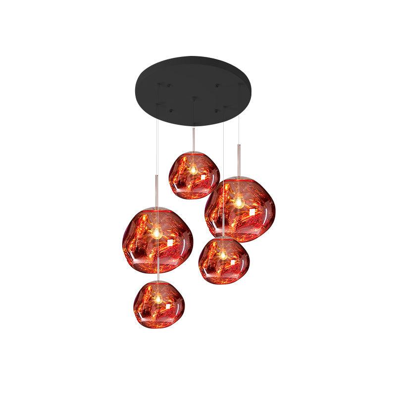 Multi Lava Round Houselight Pendant Lamp