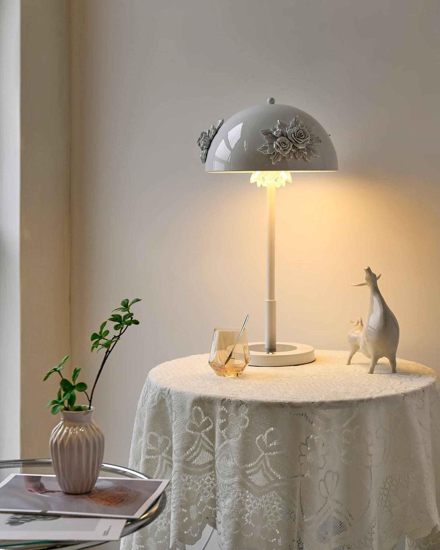 Meni Side table lamp Table Built-in Battery Lamp