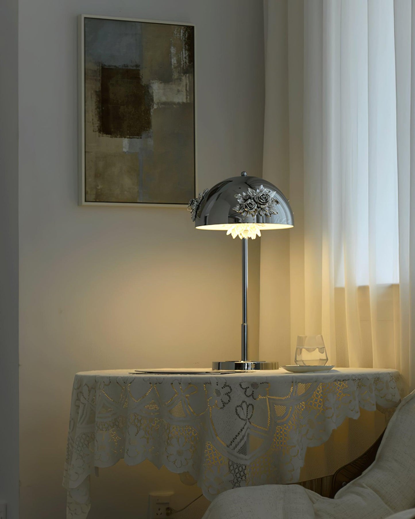 Meni Side table lamp Table Built-in Battery Lamp