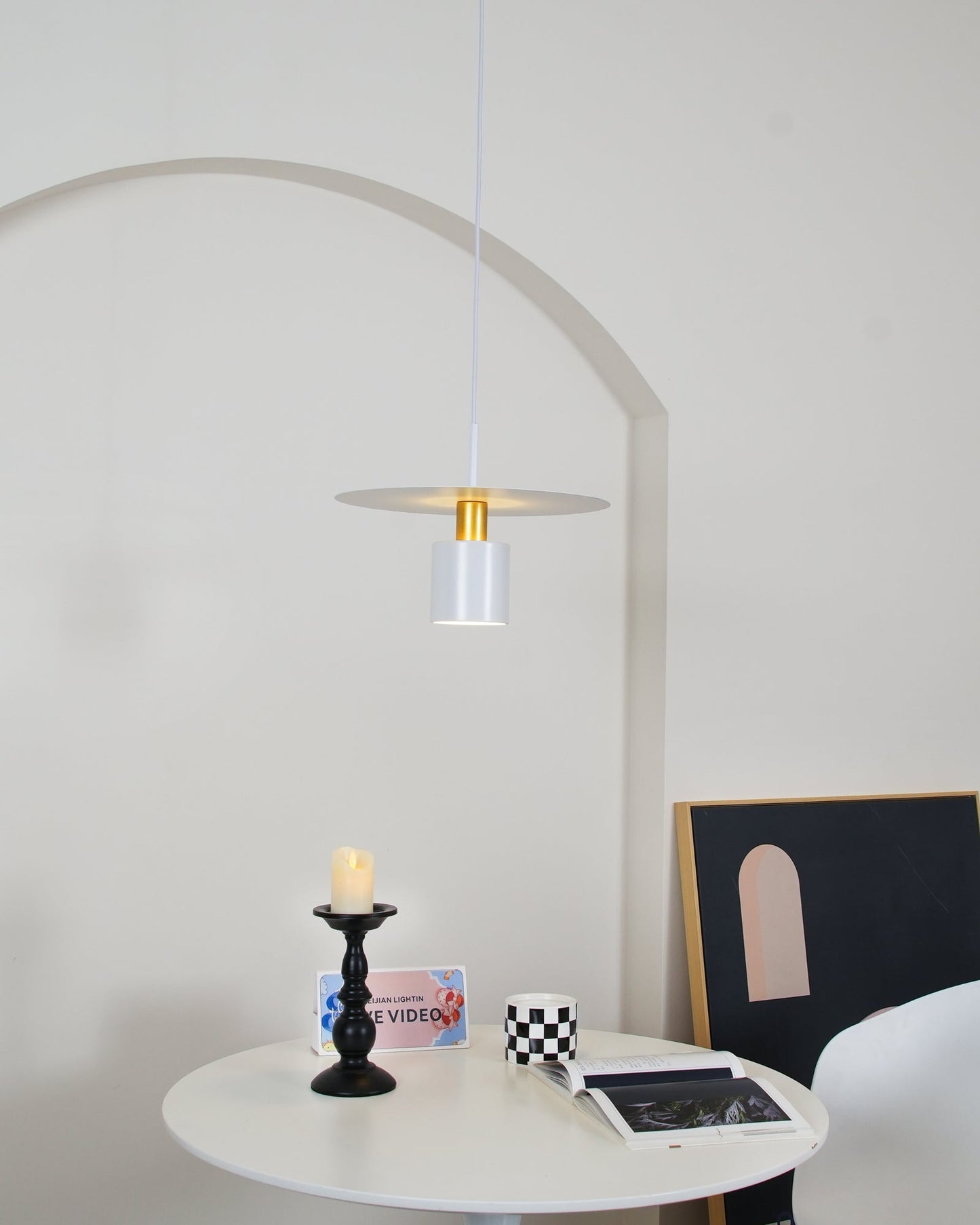 Mercer Halo Hanging light Pendant Lamp