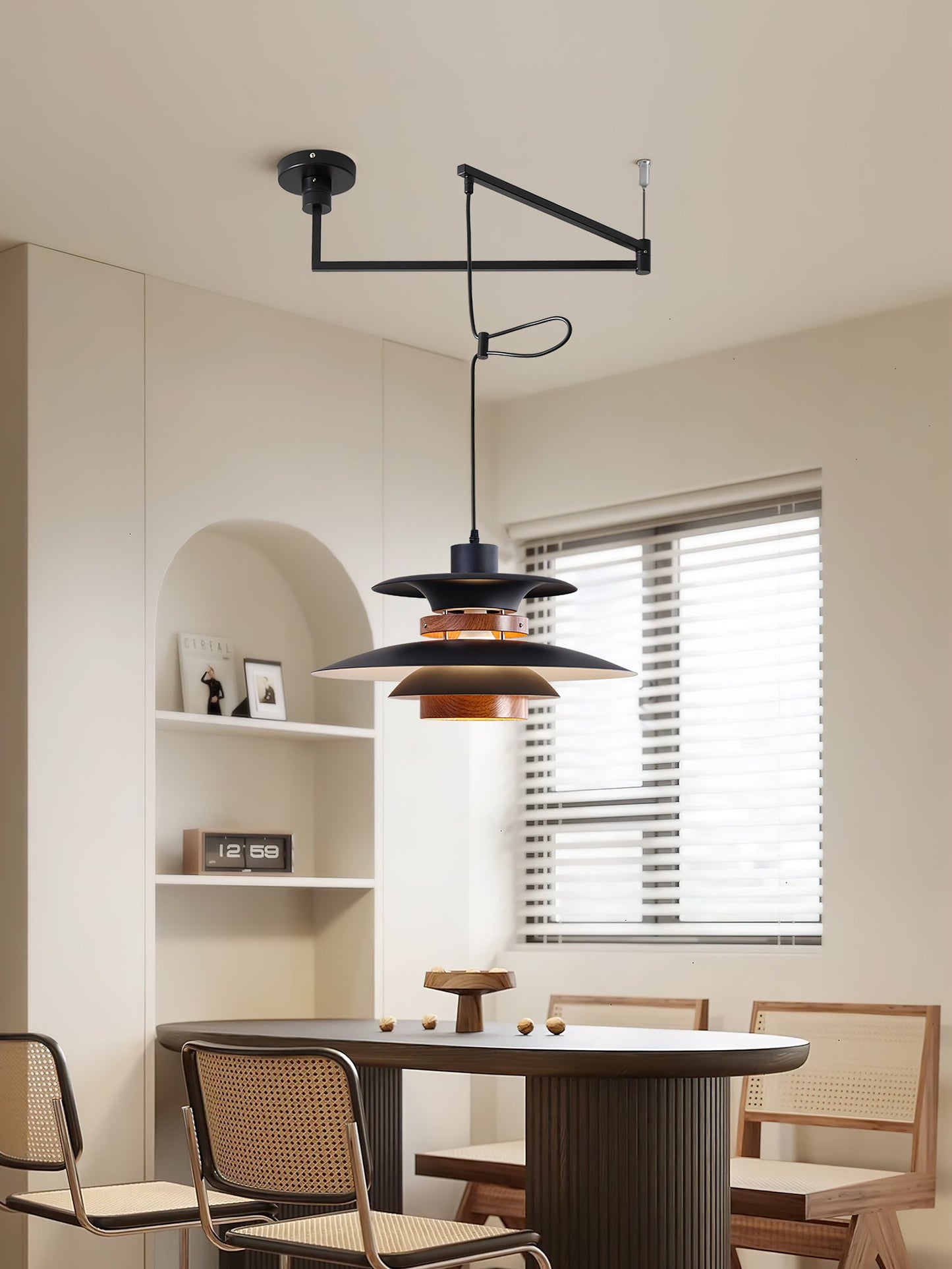 Mercero Swing Arm Houselight Pendant Lamp