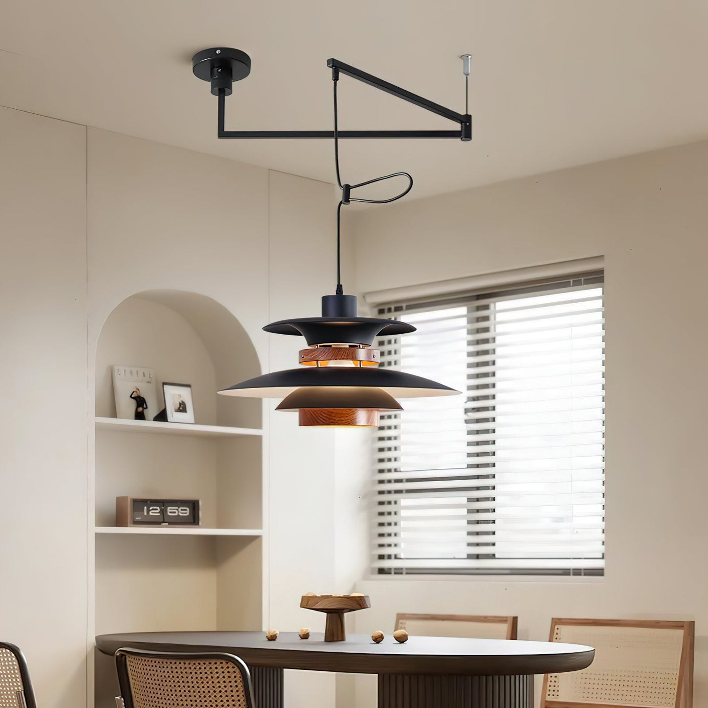 Mercero Swing Arm Houselight Pendant Lamp