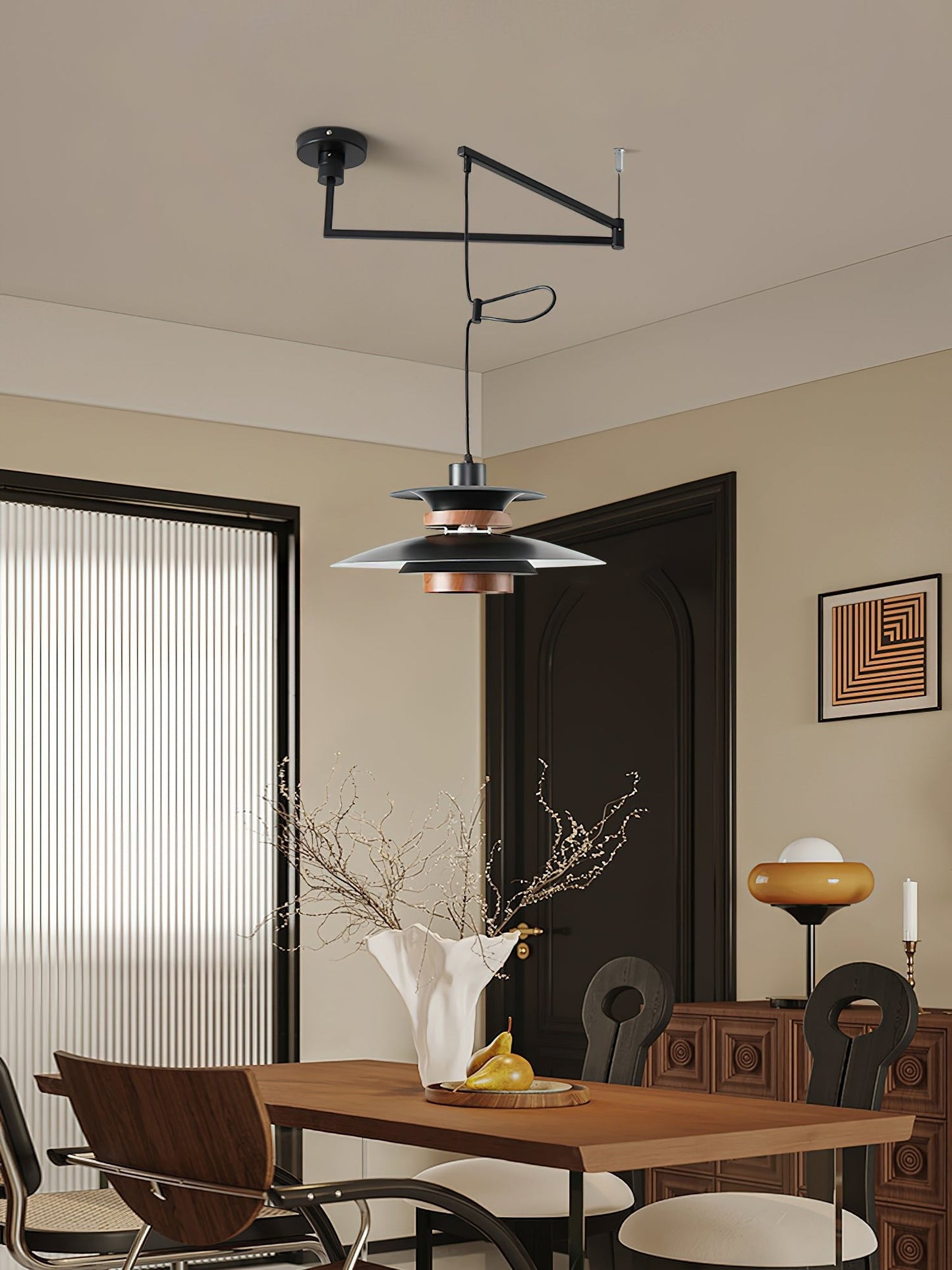 Mercero Swing Arm Houselight Pendant Lamp