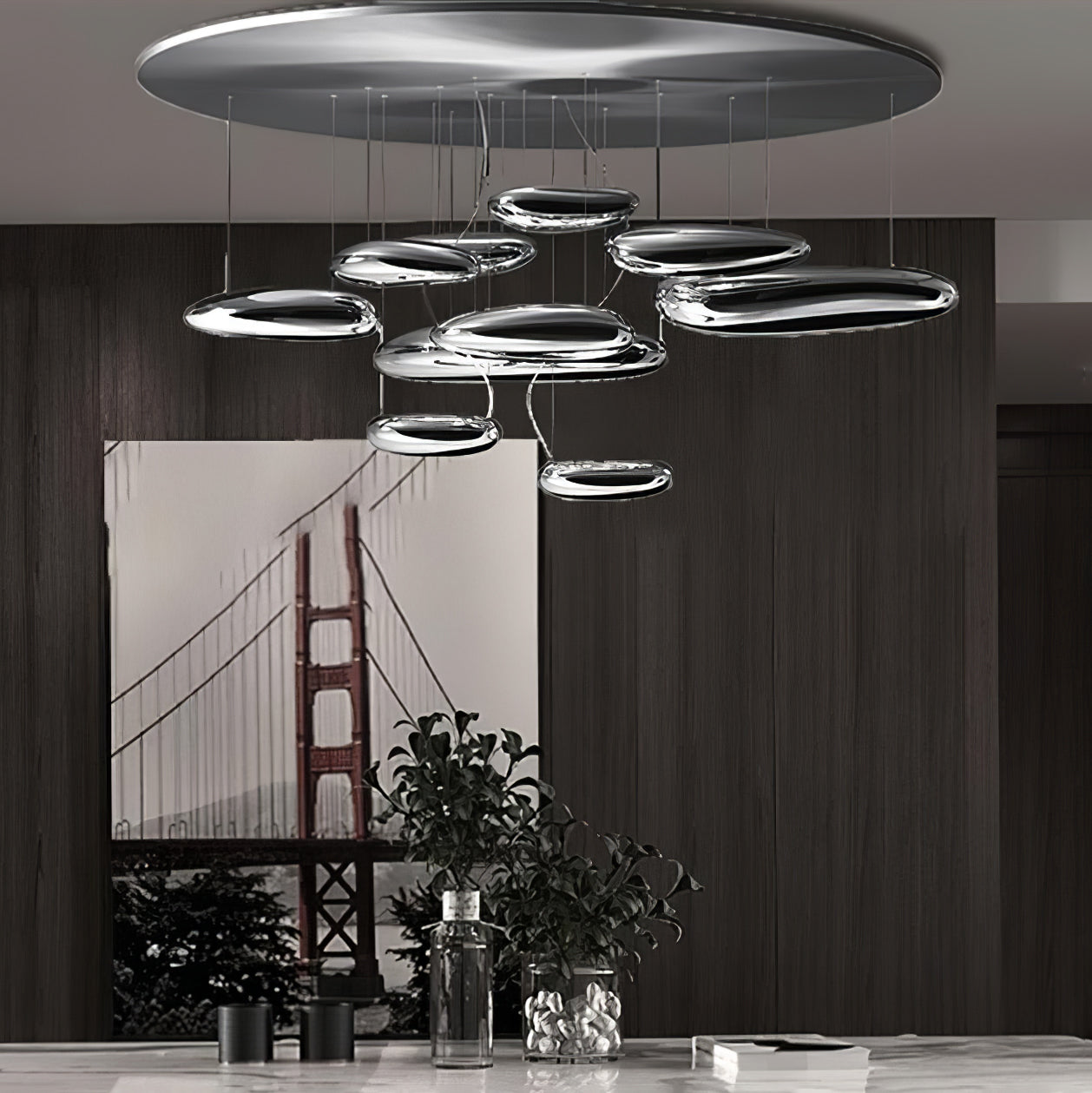 Mercury Flush mount light Ceiling Lamp