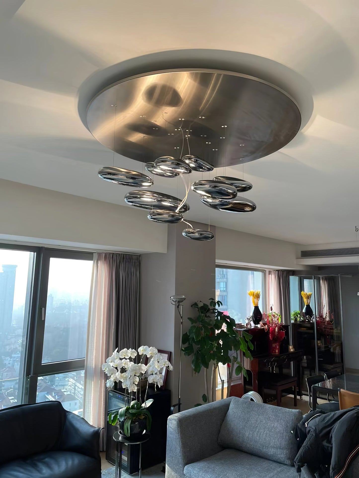 Mercury Flush mount light Ceiling Lamp