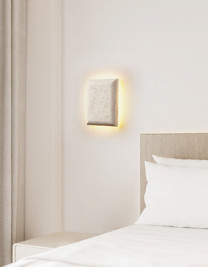Mesa Glow Travertine Sconce