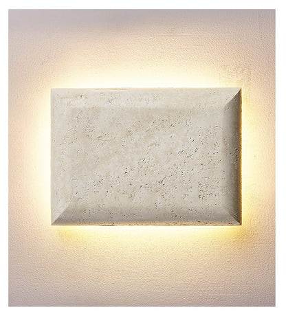 Mesa Glow Travertine Sconce