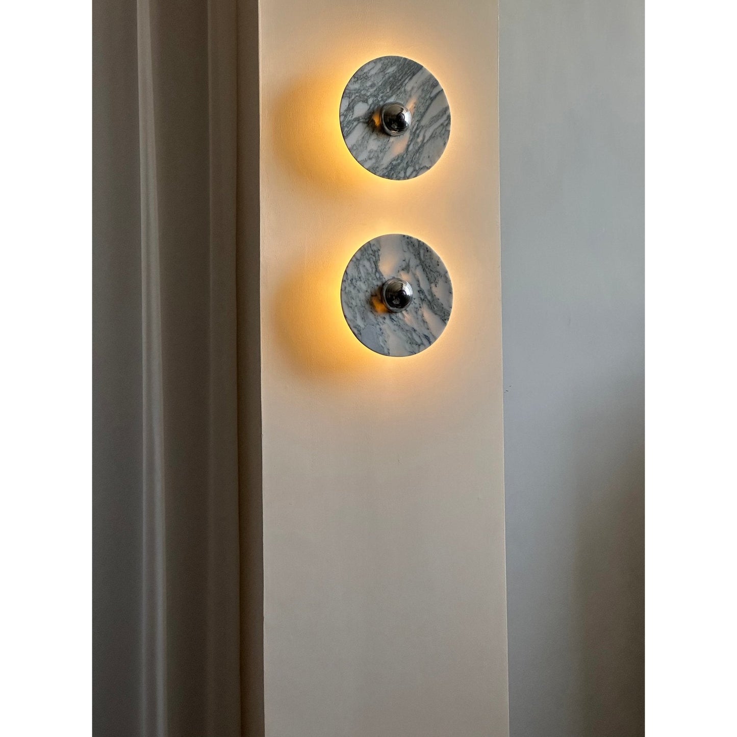 Messier Marble Rechargeable Wall light fixture Wall Lamp