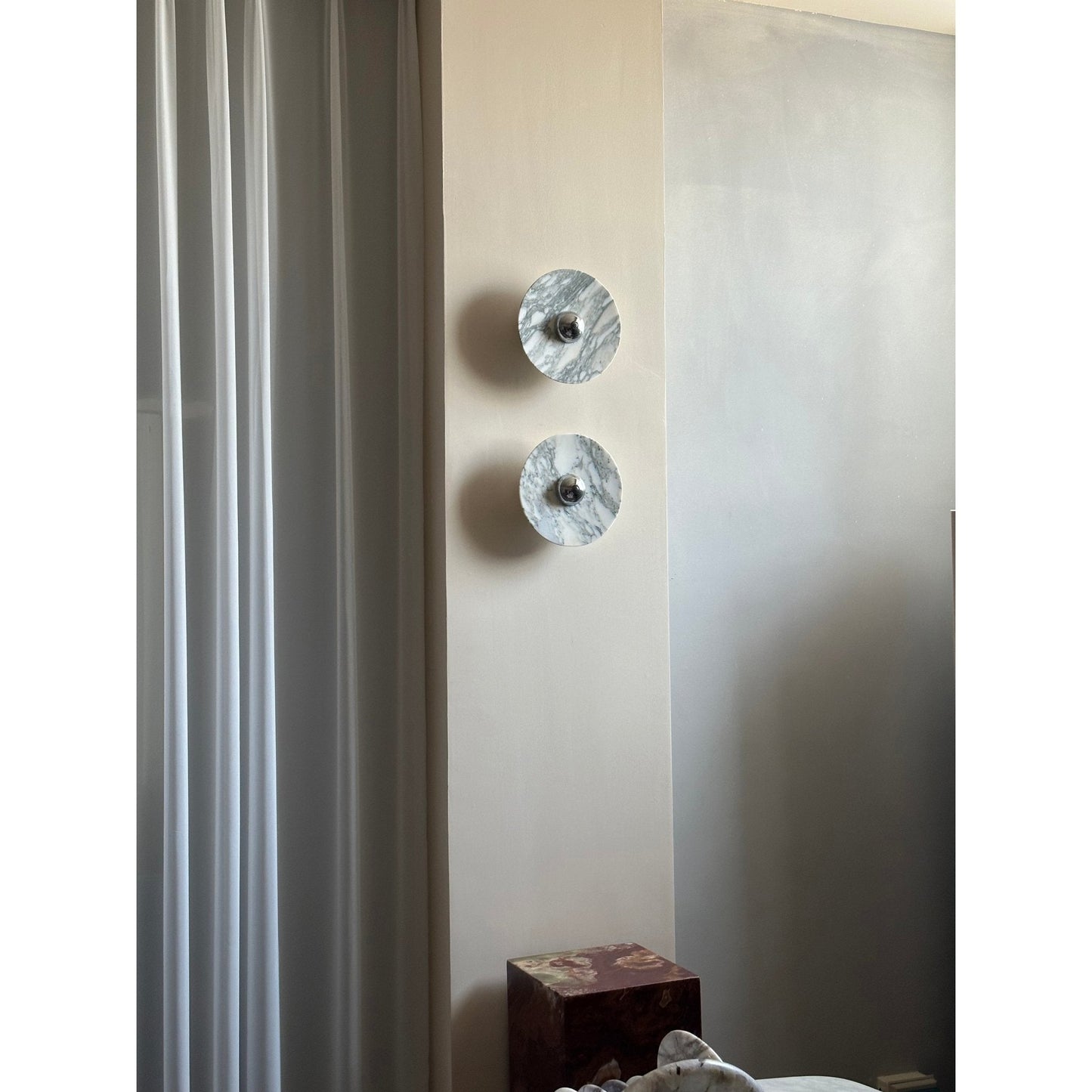 Messier Marble Wall Lamp