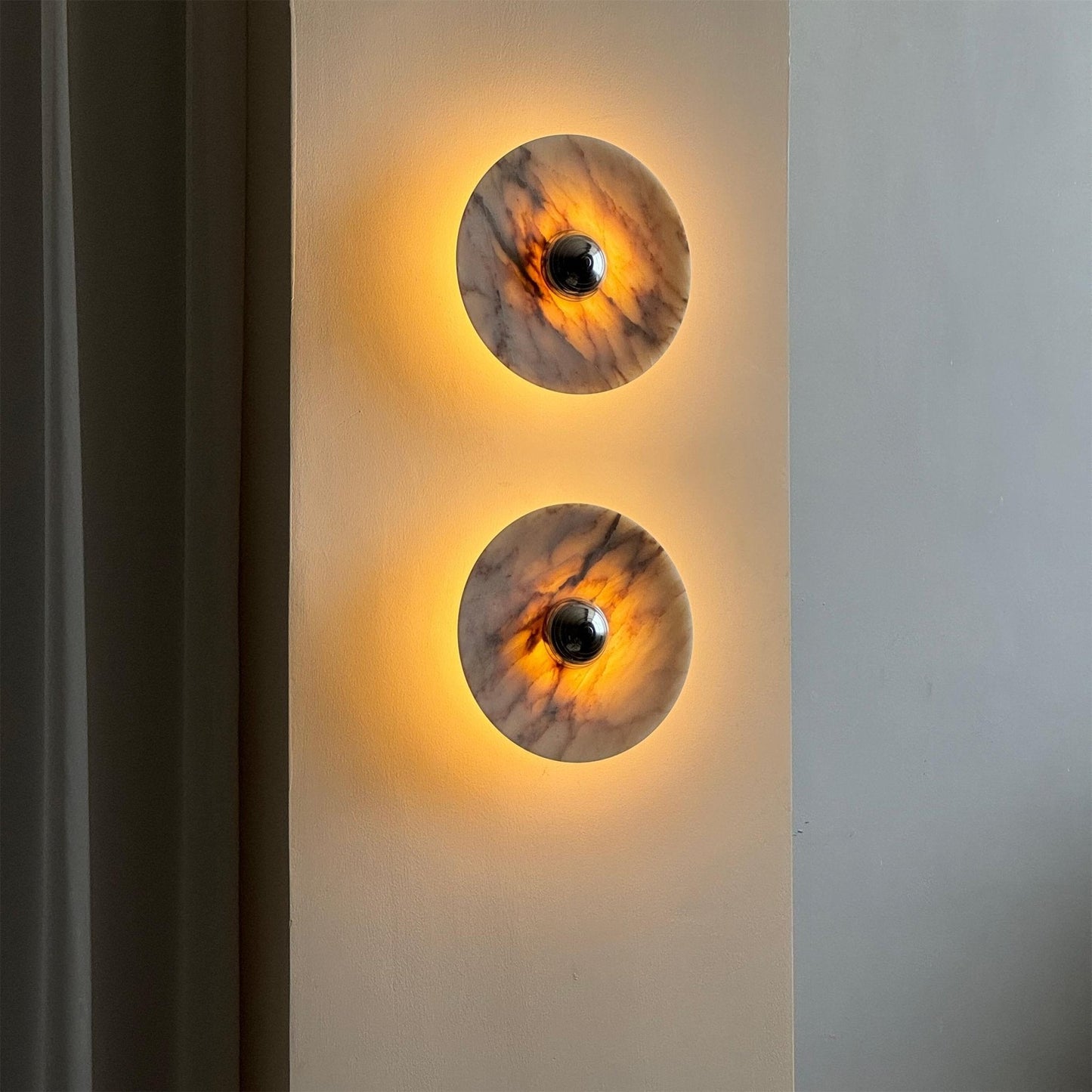 Messier Marble Rechargeable Wall light fixture Wall Lamp