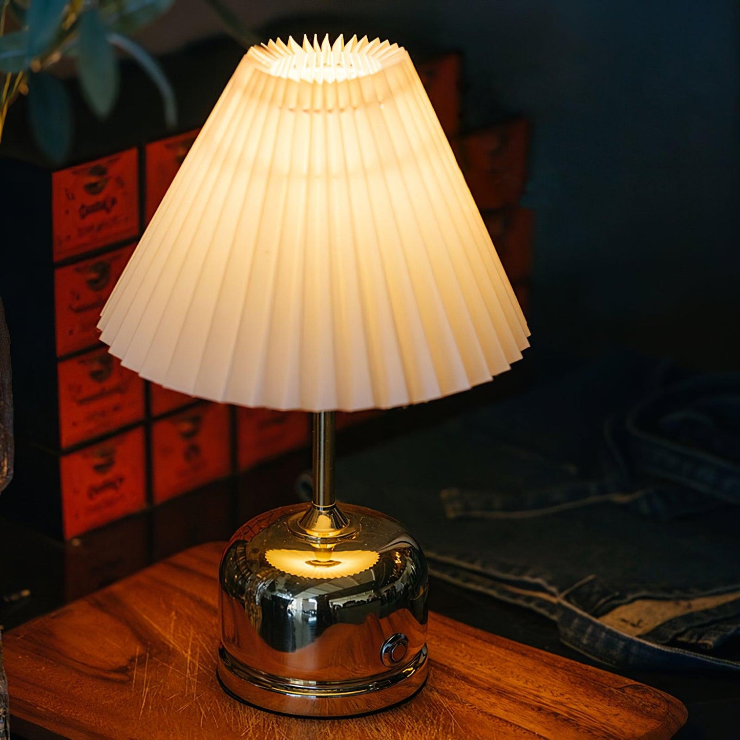 Metal Antique Side table lamp Table Lamp