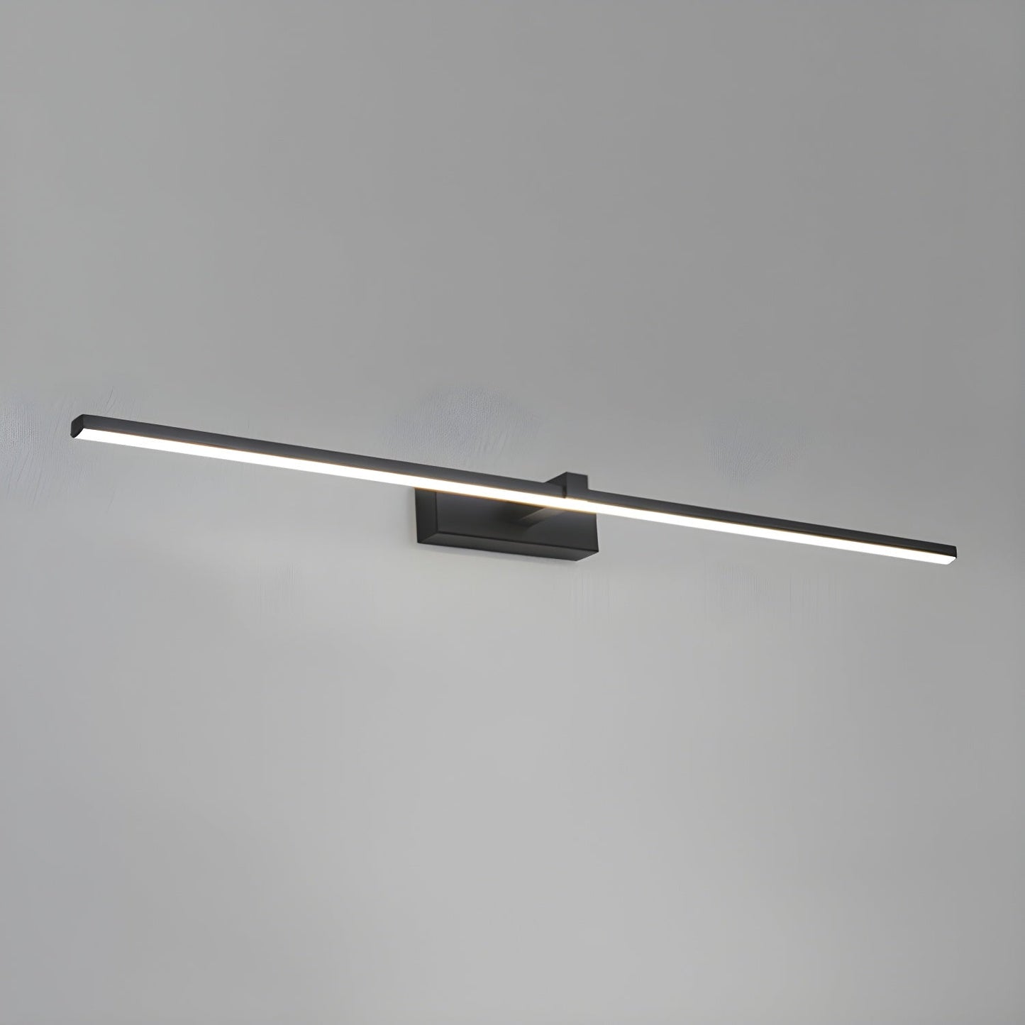 Metal Linear Mirror Sconce Wall Light