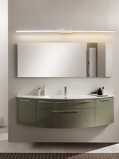 Metal Linear Mirror Sconce Wall Light