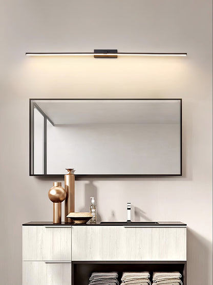 Metal Linear Mirror Sconce Wall Light